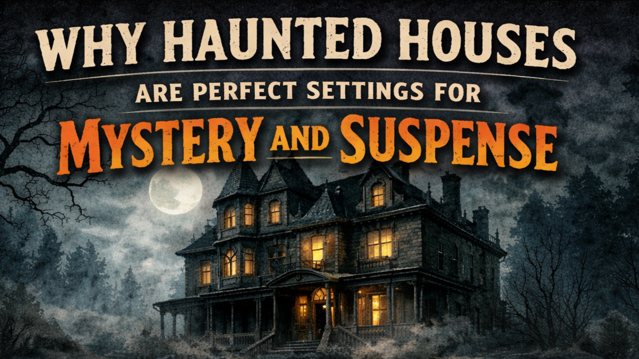 Why Haunted Houses Are Perfect Settings for Mystery and Suspense